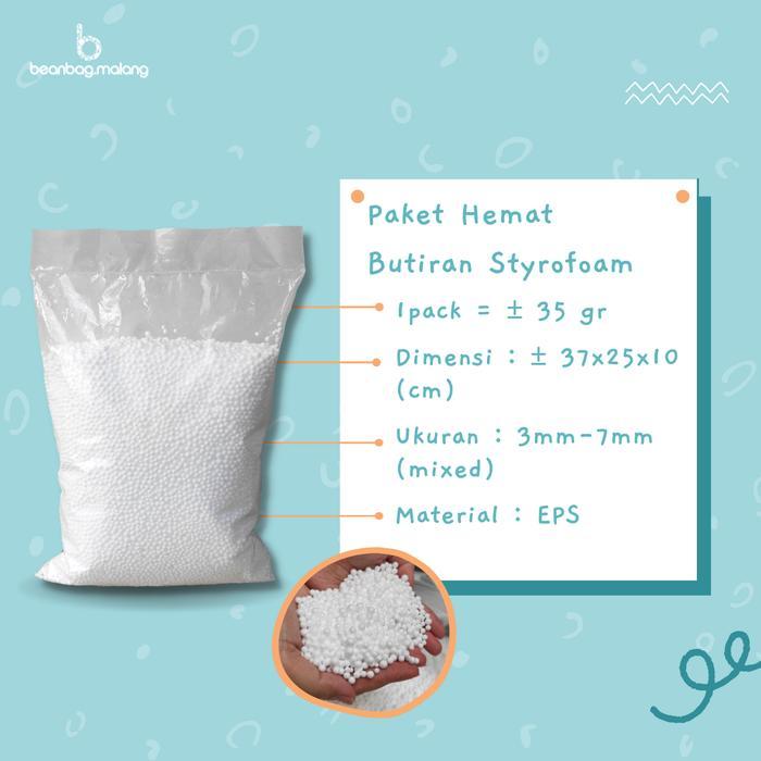 Diskon Butiran Styrofoam/Isi Bean Bag untuk Fish Ball (Undian)