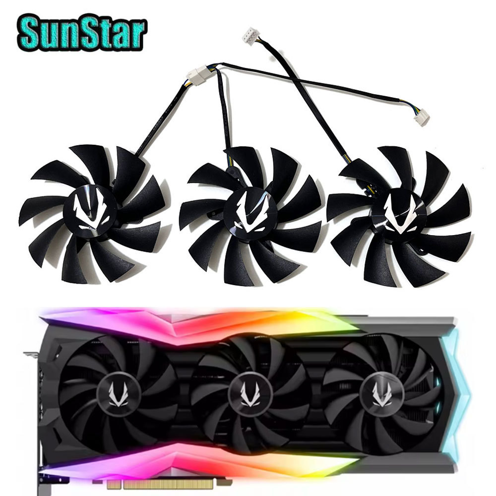 NEW 87MM GA92S2U RTX2080 Replacement GPU Cooler Fan For ZOTAC GeForce RTX 2080 Ti 2080 SUPER RTX