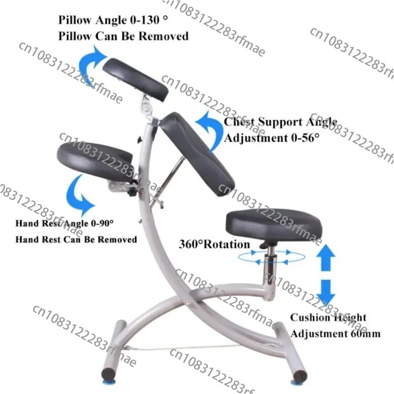 Kl-6692 Massage Chair Multi-Functional Adjustment Back Massage Physiotherapy Scraping Chair Tattoo