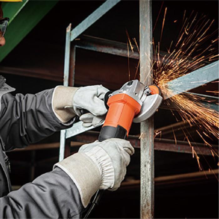 6nb3- Black+Decker Mesin Gerinda Tangan 100Mm 650W Super Slim Sag (G650-B1)