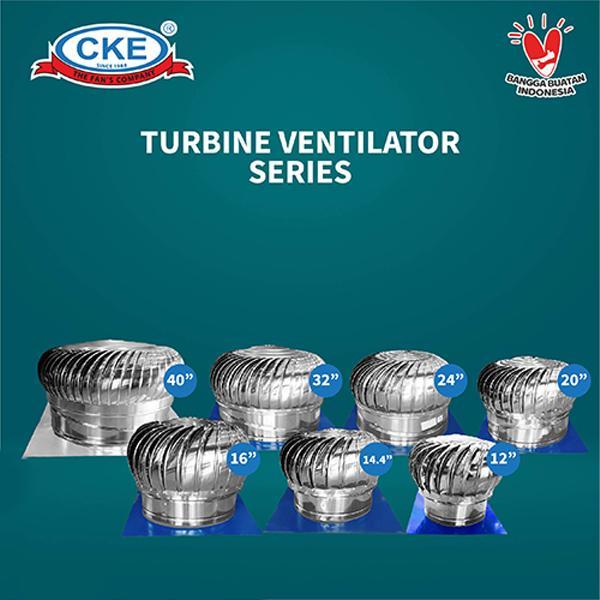 Turbin Ventilator 20 Inch Turbine Roof Ventilasi Atap Rumah Pabrik 20"