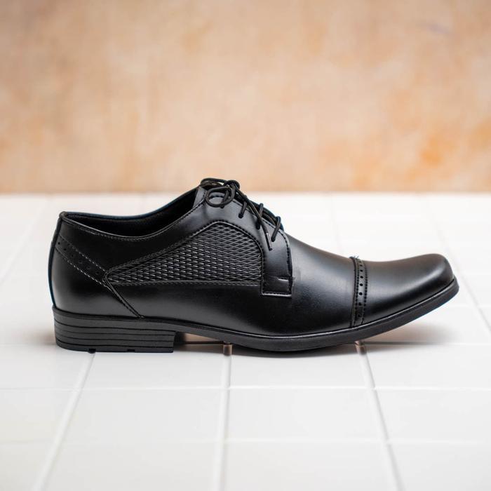 d1nv- Paulmay - Sepatu Formal Oxford Pria Milan 81 - Brown Shoes