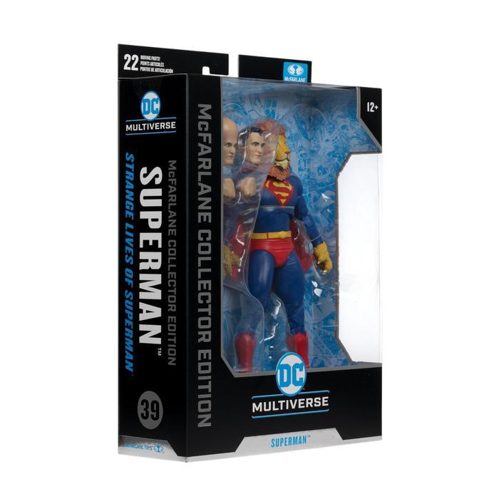 MCFARLANE TOYS SUPERMAN (STRANGE LIVES OF SUPERMAN) MCFARLANE COLLECTOR EDITION #39