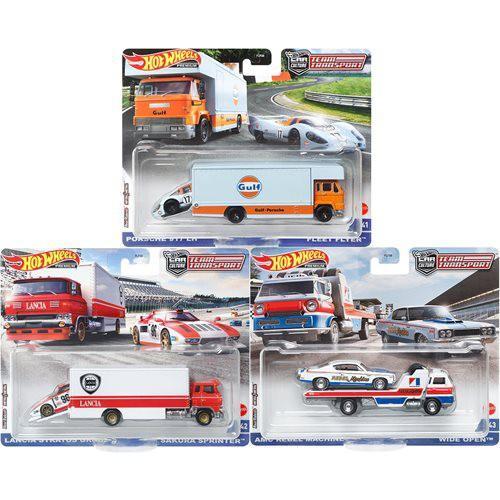 Ready Hot Wheels Team Transport Q 2022 Set Isi 3Pcs