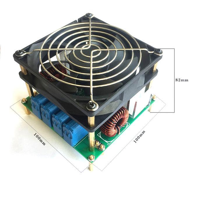 1300W 25A Zvs High Frequency Induction Heating Machine Without Taps Zvs With Short Circuit