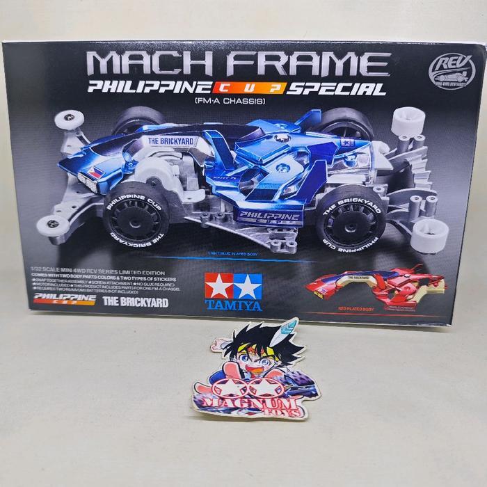 Tamiya 92462 Mach Frame Philippine Cup Special ( Fma Chassis ) / Mach Frame 2 Plated Body