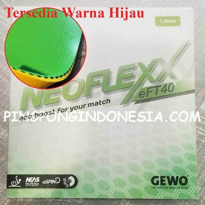 GEWO NEOFLEXX EFT 40 - KARET PINGPONG RUBBER TENIS MEJA BET BAT