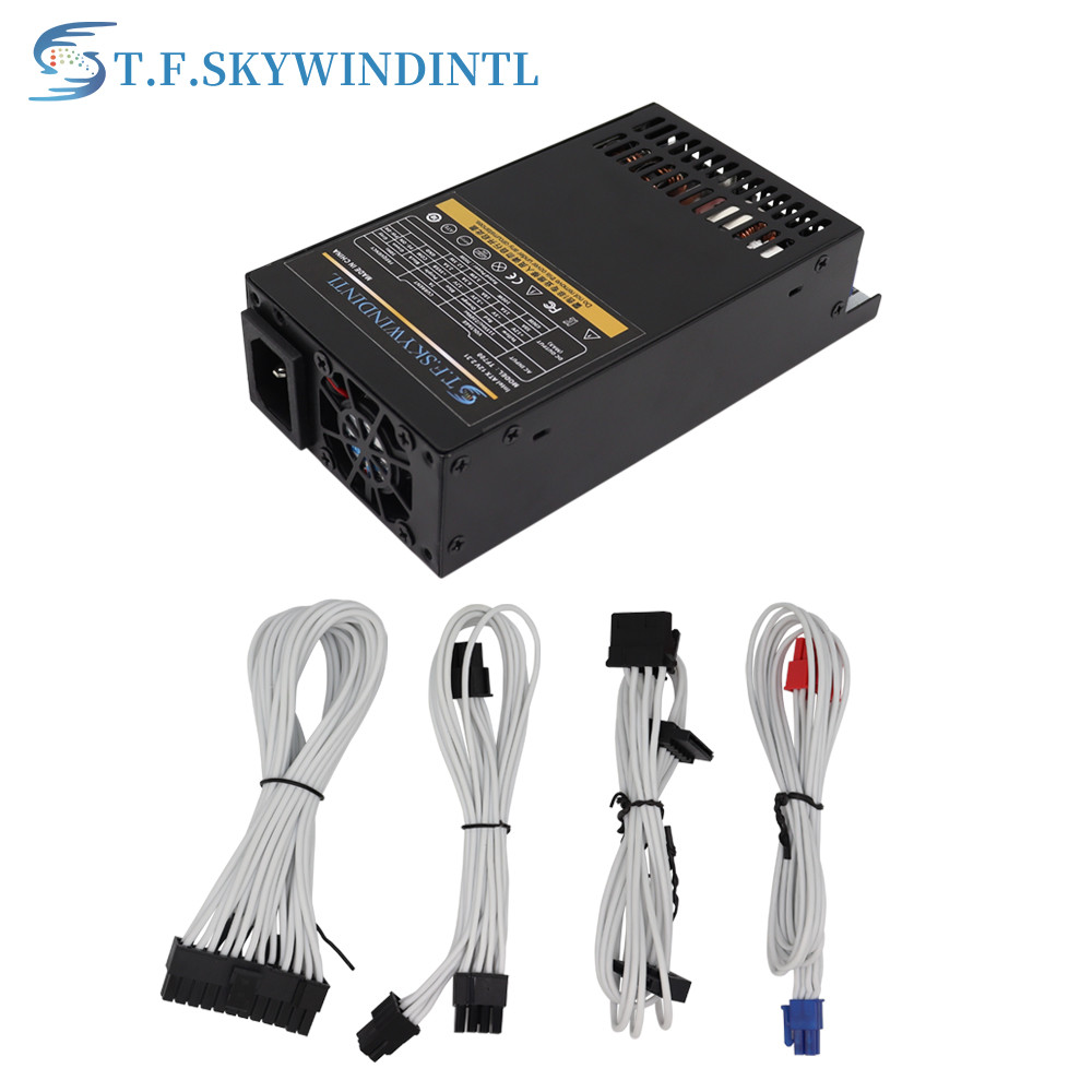 T.F.SKYWINDINTL Mini 1U Flex Active PFC PC Computer Power Supply Unit Moulder Source For PC Font PSU