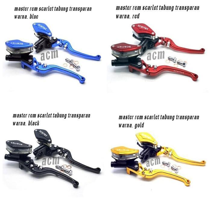 Master Rem Scarlet Tabung Cnc Nmax Aerox155 Lexi125 Pcx Universal