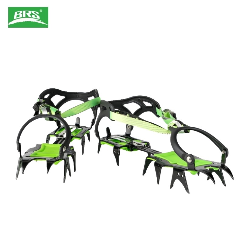 Concave And Convex Outdoor Hiking Nail Shoes 14 Tooth Ice Claw Snow Anti Slip Long Tooth Shoe Cover