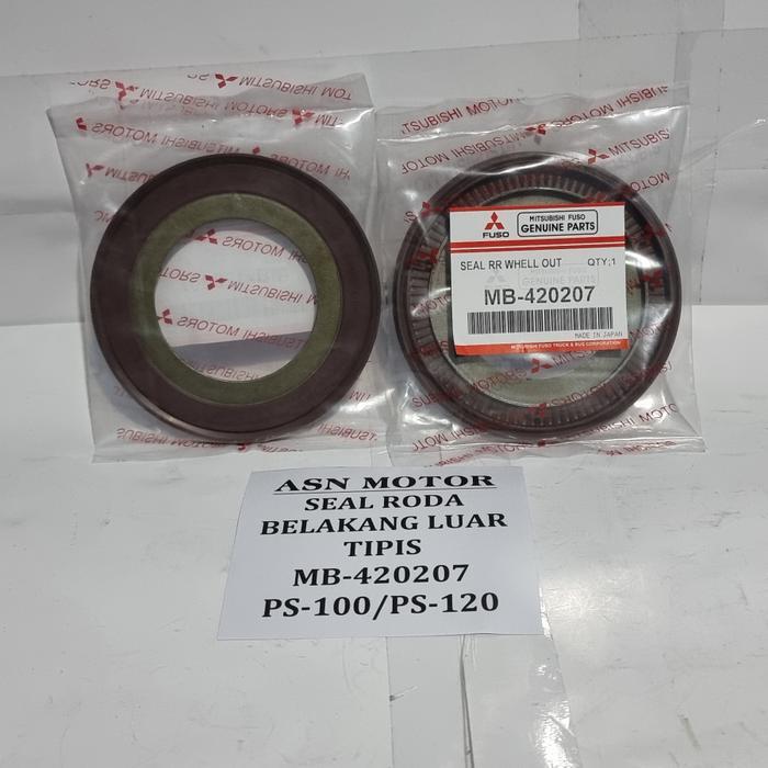 Oil Seal Roda Belakang Luar Tipis Ps100 Ps120 Ps125 Canter Quality Asli