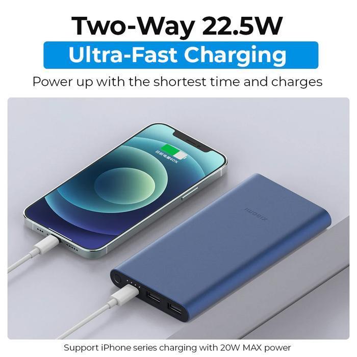 Fantech Gadget - Powerbank 3 10000Mah Mi Power Bank 3 22.5W Type-C Fast Charge