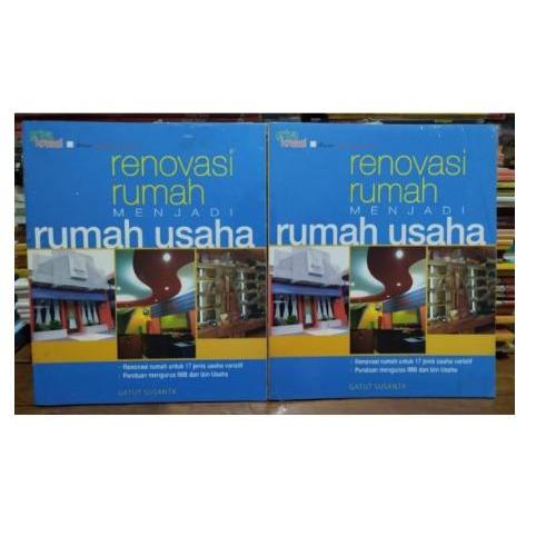 Buku MEMBANGUN RUMAH, Menjadi Rumah Usaha + UBAH UNTUK 17 JENIS USAHA
