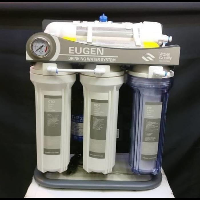 Mesin RO Filter Air Minum Eugen Reverse Osmosis Standing RO