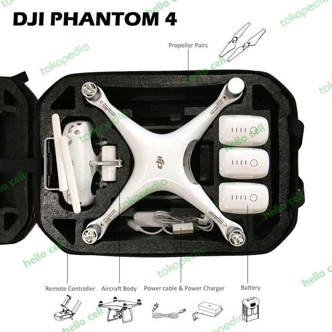 1tls- Original Tas Ransel Backpack Hardcase Drone Dji Phantom 4 3 Pro Waterproof