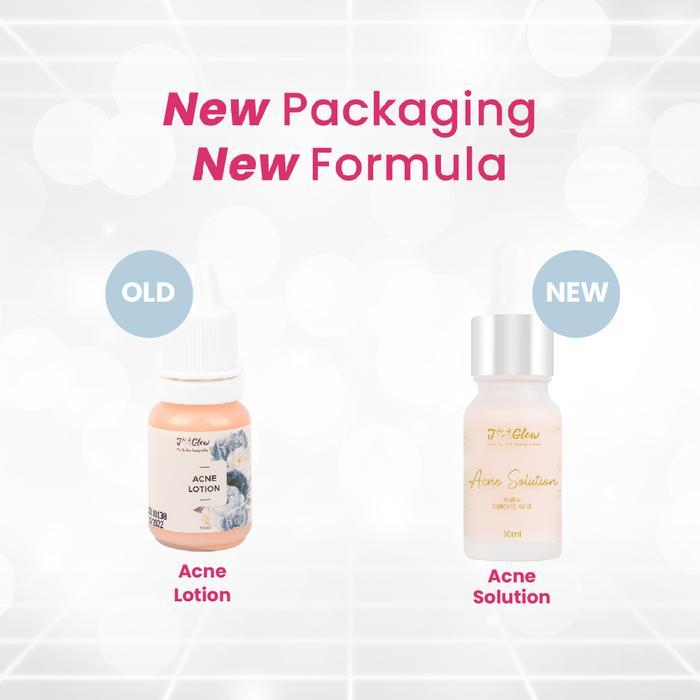 07f1- J-Glow - Acne Solution Formulasi Lotion Totol Jerawat Hitam - 10Ml Perawatan