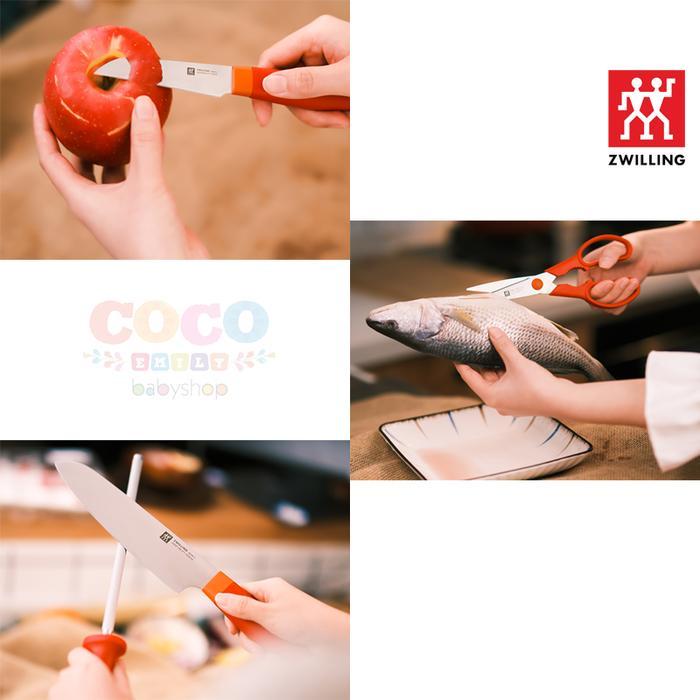 ZWILLING NOW S KNIFE SET 7-PIECE HOUSEHOLD KITCHEN STAINLESS STEEL KITCHEN KNIFE SLICING KNIFE SET