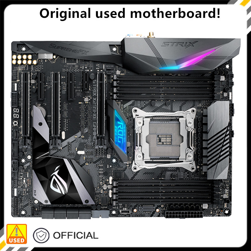 For STRIX X299-XE GAMING Used original For Intel X299 Socket LGA 2066 DDR4 128G motherboard LGA2066 