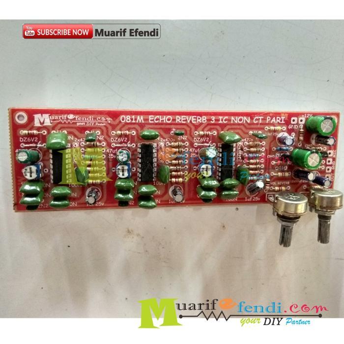 Promo Kit Echo Effect efek digital 3x2399 reverb mic mixer REGULATOR NON CT