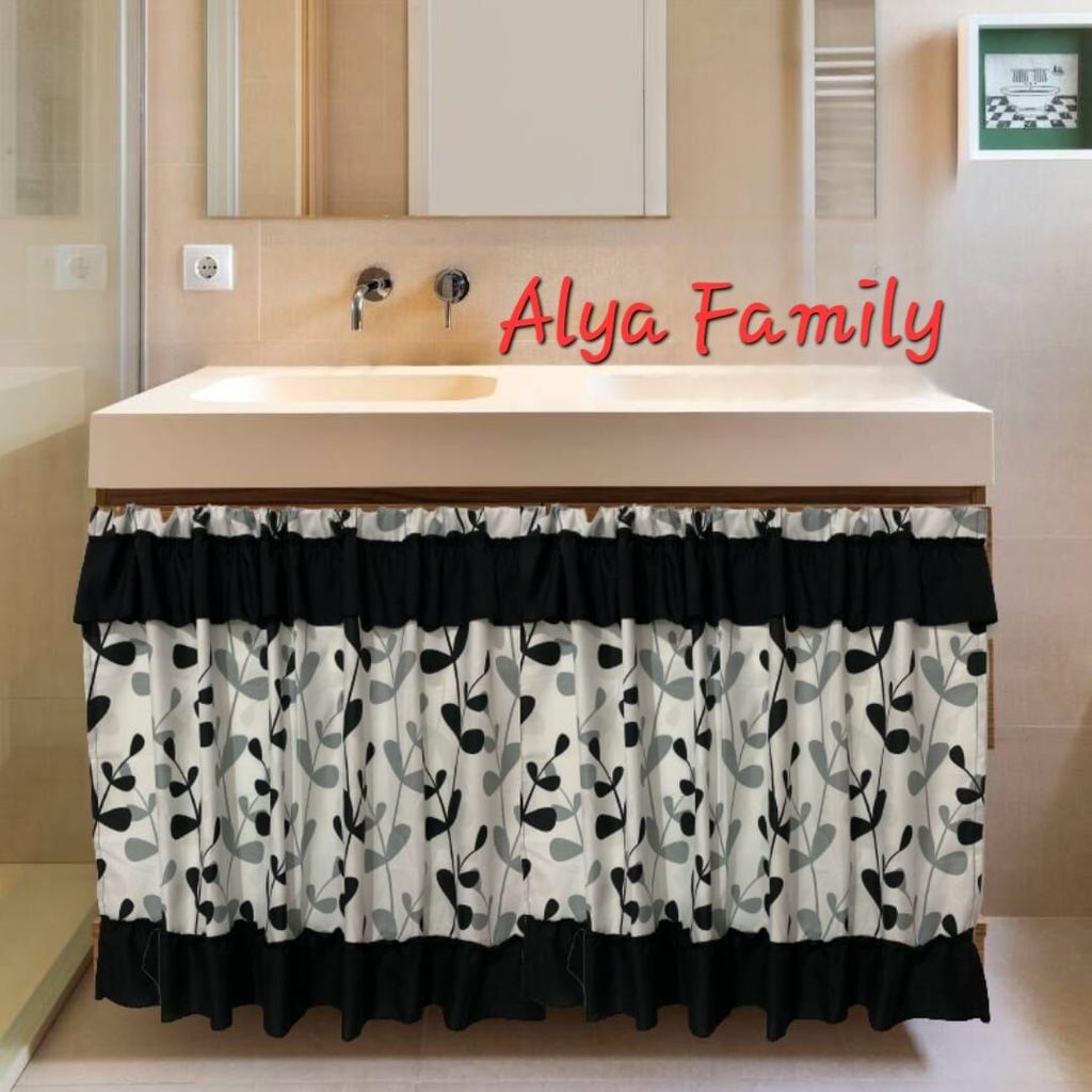 Gorden Kolong Dapur | TIRAI BAWAH MEJA GORDEN WASTAPEL