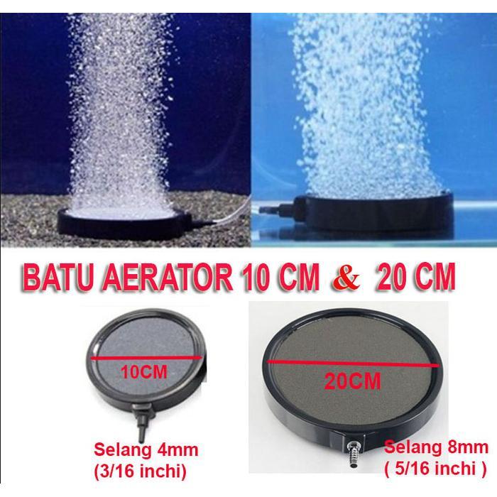 Batu Aerasi Batu Aerator Bulat Batu Gelembung oksigen aquarium