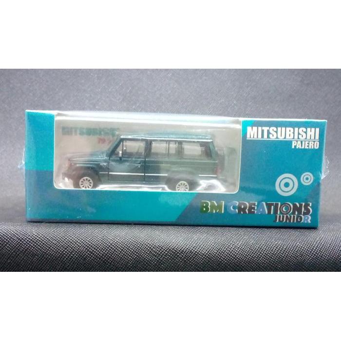 BM Creations Junior 1/64 Mitsubishi Pajero MK1 Green w/Matte (64B0239)