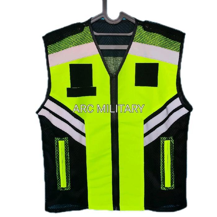 ASLI Rompi safety/konsultan/supervisi/parkir/proyek Pria READY STOCK
