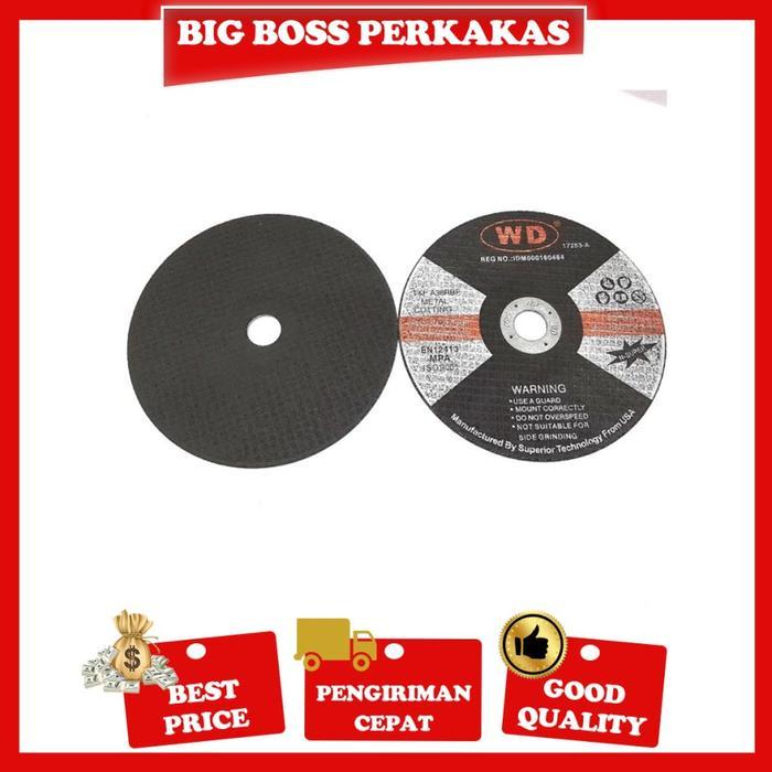 6nb3- Wd Cutting Wheel 7 Inch / Wd Batu Potong 7 X 2.5 Mm