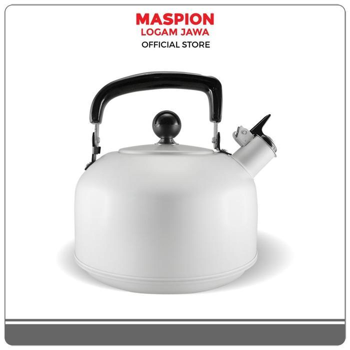 Maspion Silano Teko Bunyi Nasional Alumunium - Whistling Kettle Original
