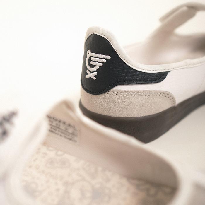 CUCI GUDANG CRSL X GOZEAL Folyde Shoes White I Sepatu Mary Jane Casual Wanita Flat Shoes Sporty I