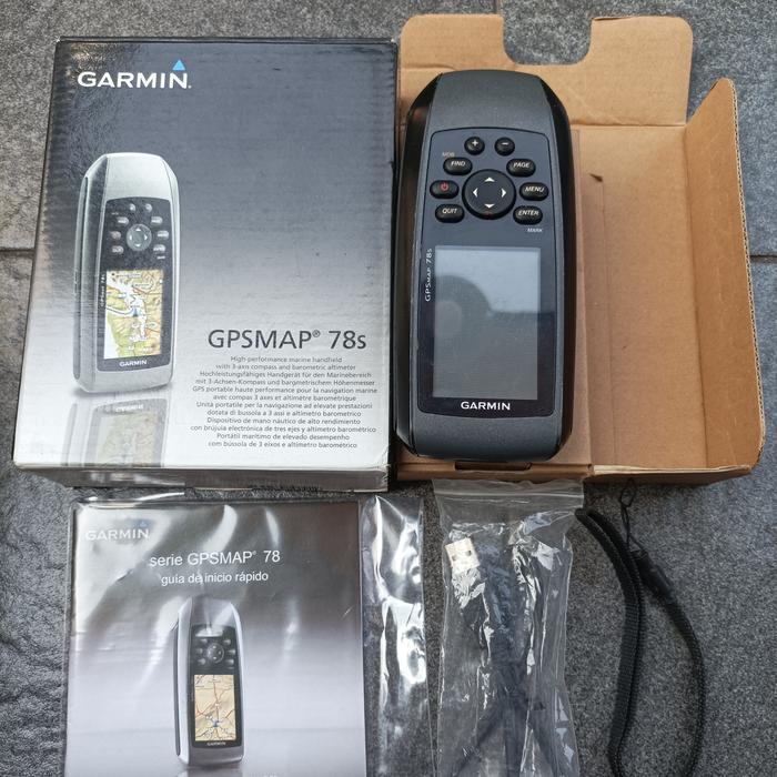 Garmin Gps Map 78 S Second Lengkap