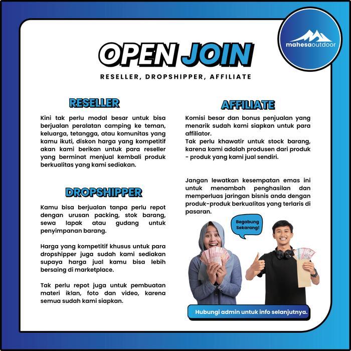 Tiang Flysheet Alumunium Tarptent Awning Tenda Mobil Camping Campervan