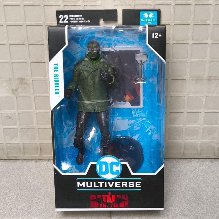 MCFARLANE TOYS DC MULTIVERSE THE RIDDLER BATMAN 2022 THE MOVIE