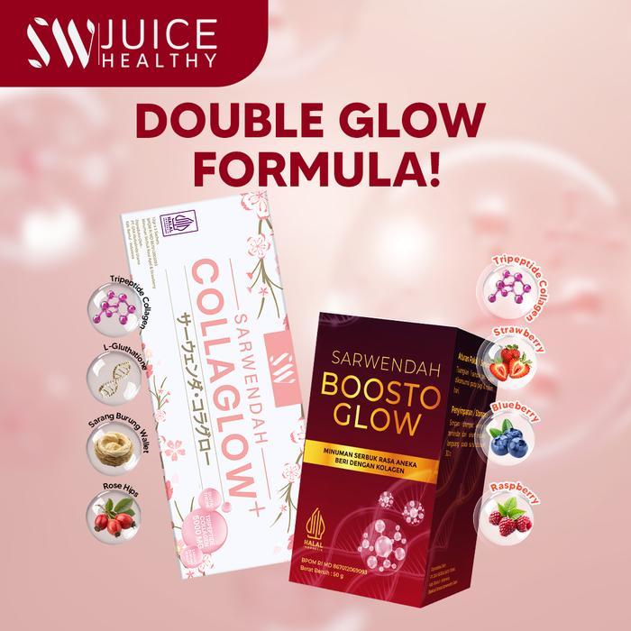 lk5v- Paket Infos Extra Glowing Up / Paket Pencerah Bpom By Sarwendah ( Boostoglow +