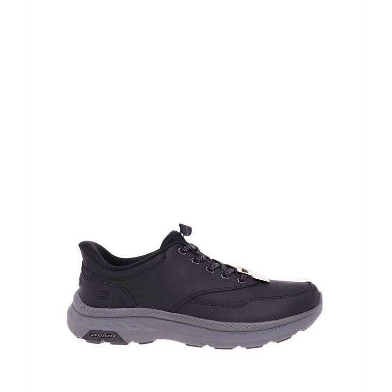 SEPATU CASUAL PRIA SKECHERS M USA POLLARD BLACK ( SKE205338BLK ) 100% ORIGINAL RESMI