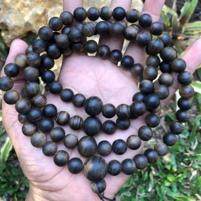 Tasbih gaharu agarwood super king wangi 6mm