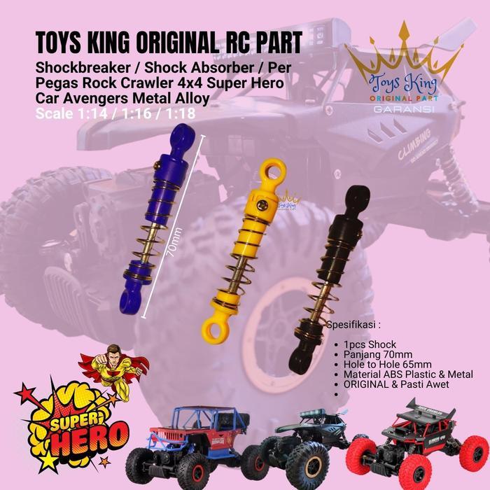 Shockbreaker Shock Absorber Per Pegas Rock Crawler RC Car 4x4 Avengers