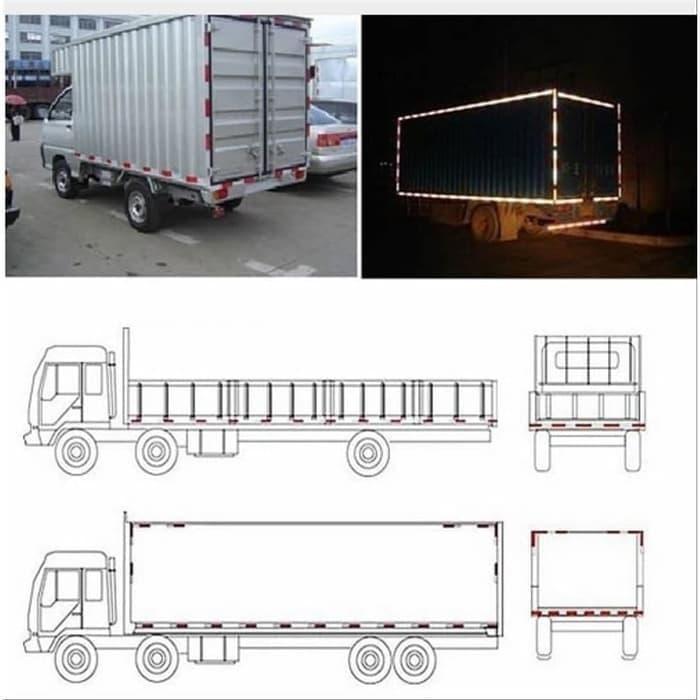 Scotclite Reflectiv Stiker Safety Buat Mobil Box 50Mmx5.M Yellow