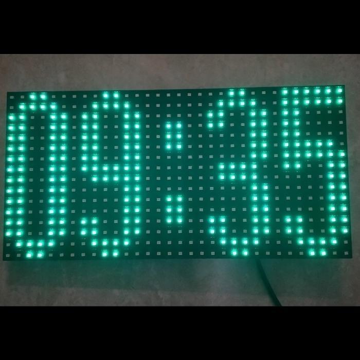 CONTROLLER JWS DIGITAL RUNNING TEXT DAN TARTIL P10 SINGLE COLOR ATAU LCD SETTING WIFI