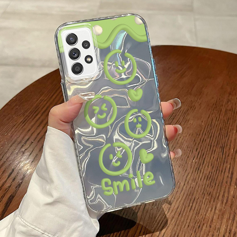 Casing Hp Samsung Galaxy A52 4G A52 5G A52s 5G A71 Case Casing Pola Graffiti Emoji Tas HP Kasing Kas