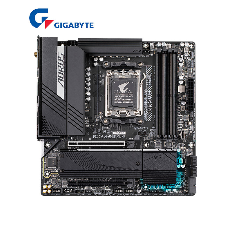 GIGABYTE GA B650M AORUS ELITE AX New Micro-ATX AMD B650 192GB DDR5 6600(OC) MHz M.2 USB3.2 128G Wi-F