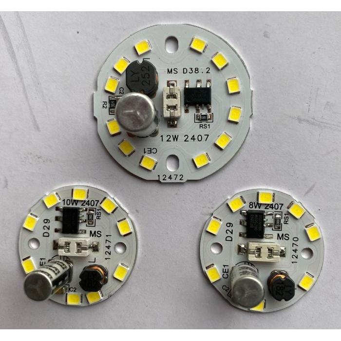 PCB LED AC BM Custom - Mata Lampu AC Langsung Listrik All Varian Watt