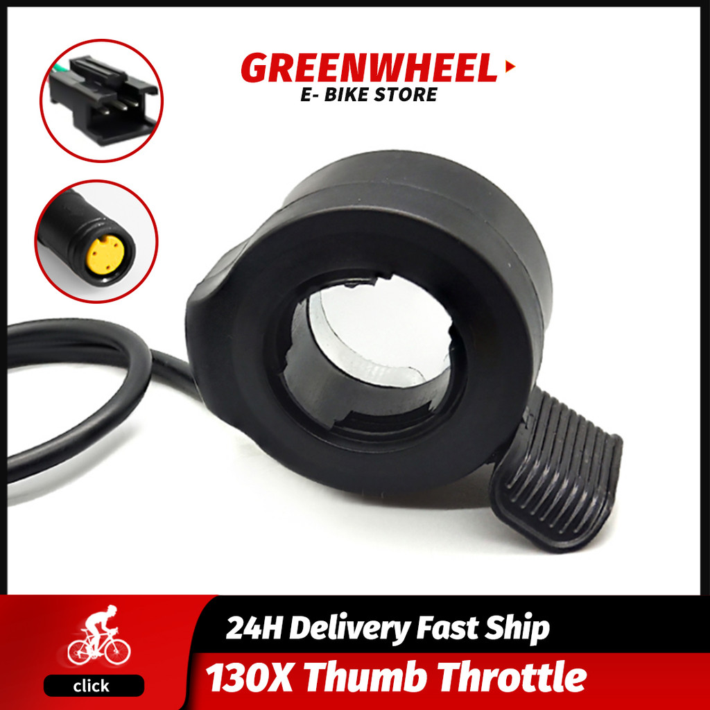 Ebike Thumb Throttle 130X Bafang Mid Drive Motor E-Bike Conversion Kits Speed Control Finger