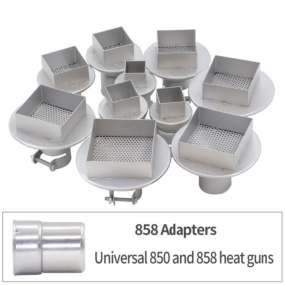 1Pcs Bga Nozzle Smd Soldering Nozzle 850/858 Universal Hot Air Gun Soldering Station Nozzle Yihua