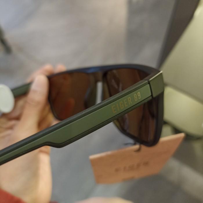 Eiger Kacamata Hitam BISCOE WAYFARER Sunglasses 91000 8222 Original