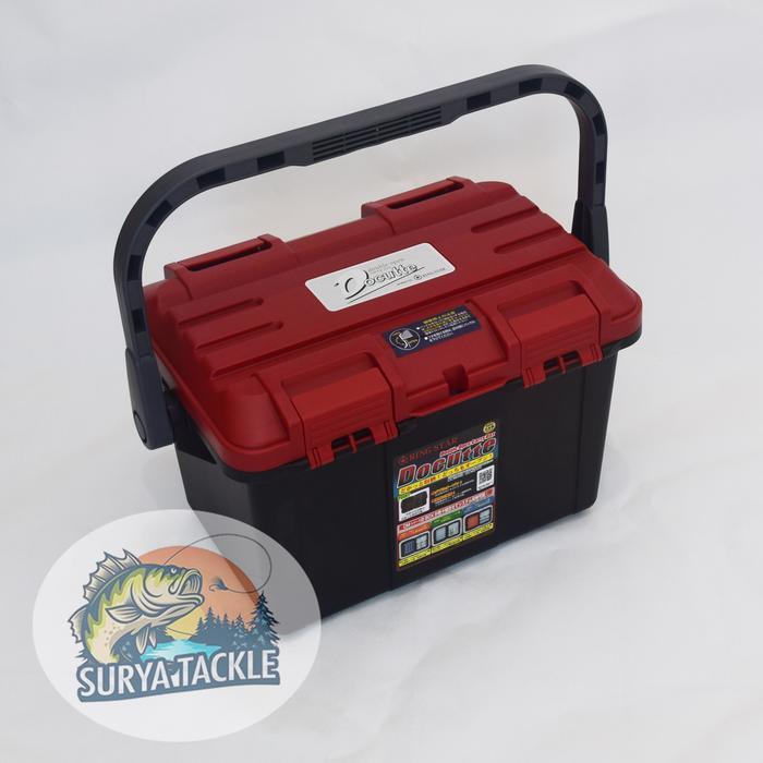 KOTAK PANCING/PERALATAN TOOL/TACKLE BOX RINGSTAR DOCUTTE 4500 - RED