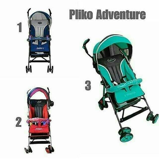 Stroller buggy pliko adventure 108 / Stroller Pliko / Stroller Anak