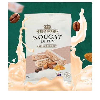Golden Boronia Nougat Bites Cappucino Crunchy Asal Australia