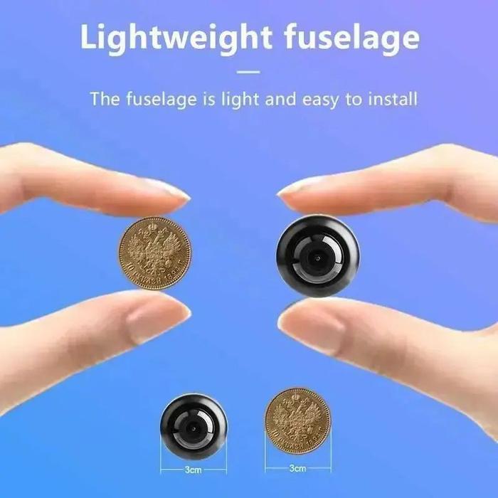 KAMERA MINI WIFI CCTV MINI TERSEMBUNYI TANPA KABEL 1080P CCTV WIFI JARAK JAUH LEWAT HP CAMERA CCTV