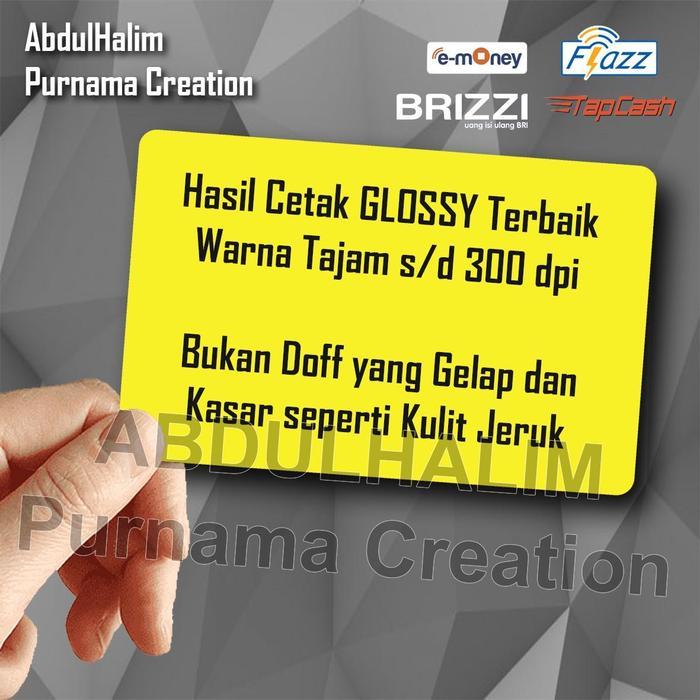 sc8h- Idcard Bumn Id Card Name Tag Bumn Bri Terbaru Glossy Bisa Brizzi